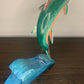 Vintage Handmade Wood Fish Sculpture | Ocean and Sea Animal Theme Home Decor | Colorful Fishing Art | Gifts for Fishermen