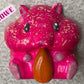 Rowe | Ceramic Hamster Fridge Magnet | 1 Piece | One of A Kind Hand Painted Fridge Decor Kitchen Art