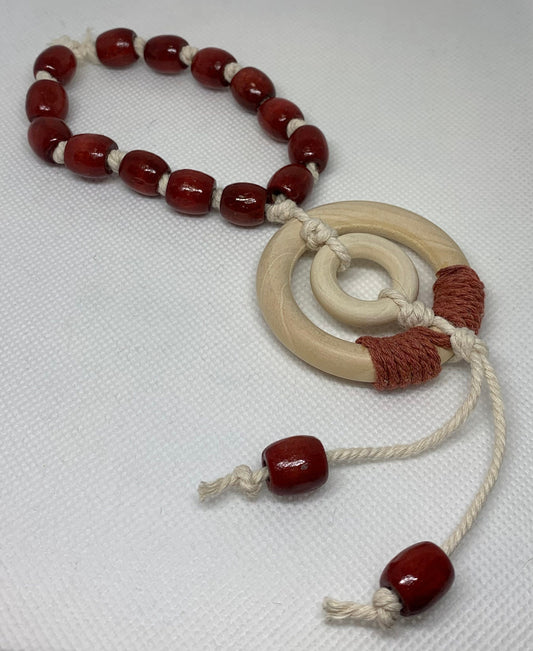Handmade Wood Talisman | Shrine and Altar Tools | Amulet Juju Idol | Cosplay Charm