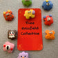 Monster Puzzle Pieces Fridge Magnets | 9 Pieces | Colorful Refrigerator Magnet Set | Cute Small Unique Gifts | Magnetic Home Kitchen Decor